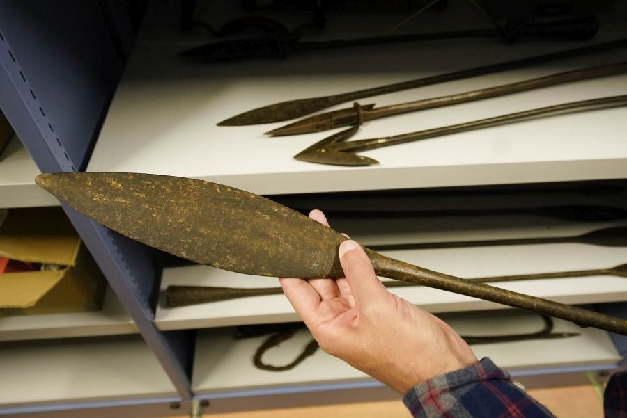 Un almacén oculto en un barrio de Donostia atesora miles de joyas que no tienen cabida en el Aquarium 