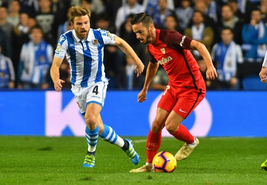 La Real Sociedad recibe al Sevilla con la imperiosa necesidad de lograr su primer triunfo en Anoeta.