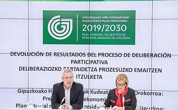 El nuevo Plan de Residuos de Gipuzkoa recoge unas 200 mejoras de 164 agentes