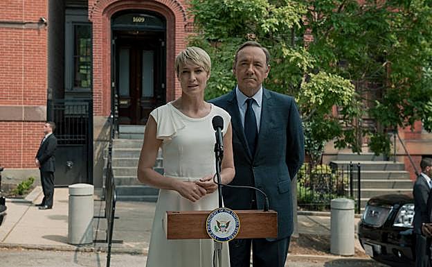 Un fotograma de 'House of Cards'.