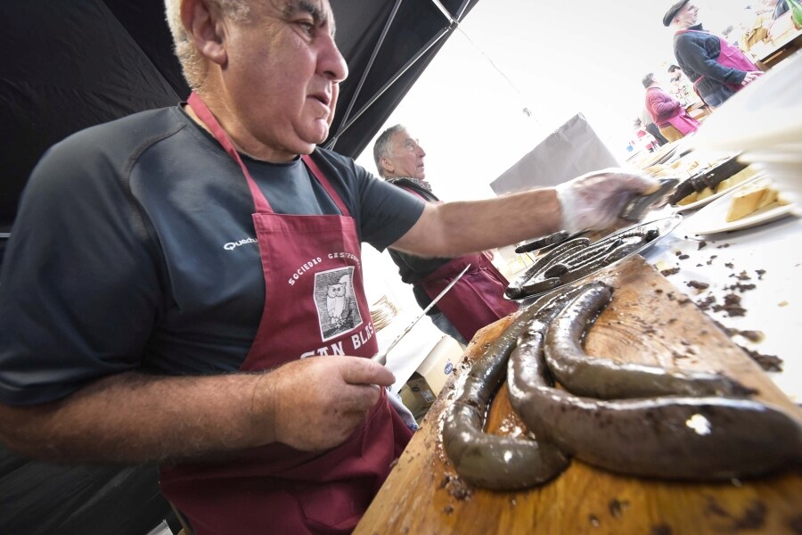 La 'Babarrun Jaia', cada vez más popular y participativa, se ha celebrado en la plaza del Triángulo de Tolosa con actividades clave como el concurso de productores y la feria extraordinaria de la alubia.