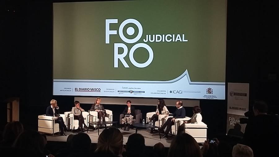 Primer Foro Judicial de Gipuzkoa sobre 'La víctima de violencia machista ante el sistema judicial', organizado por el Diario Vasco