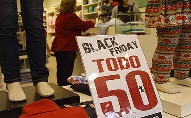 En el Black Friday en Euskadi se prevé un gasto de 303 euros por persona
