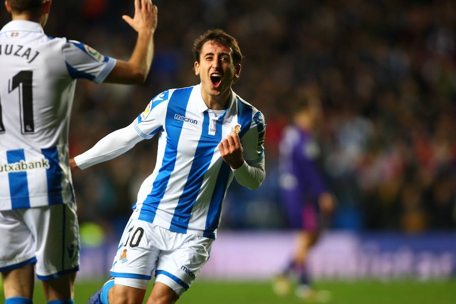 Anoeta ha sido el escenario donde se han enfrentado el conjunto txuri-urdin y el gallego