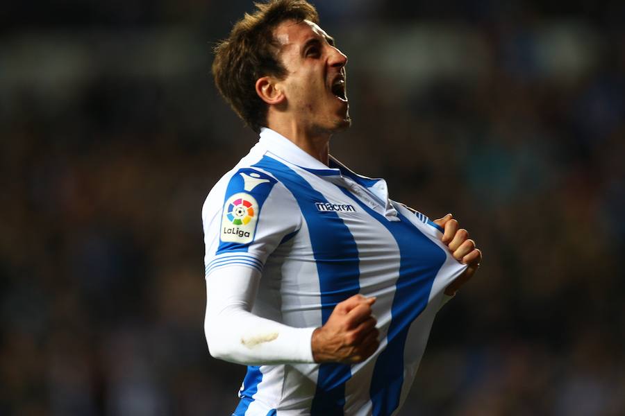 Anoeta ha sido el escenario donde se han enfrentado el conjunto txuri-urdin y el gallego