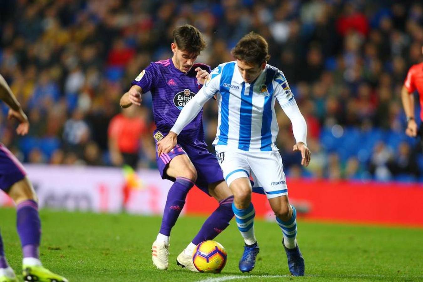 Anoeta ha sido el escenario donde se han enfrentado el conjunto txuri-urdin y el gallego