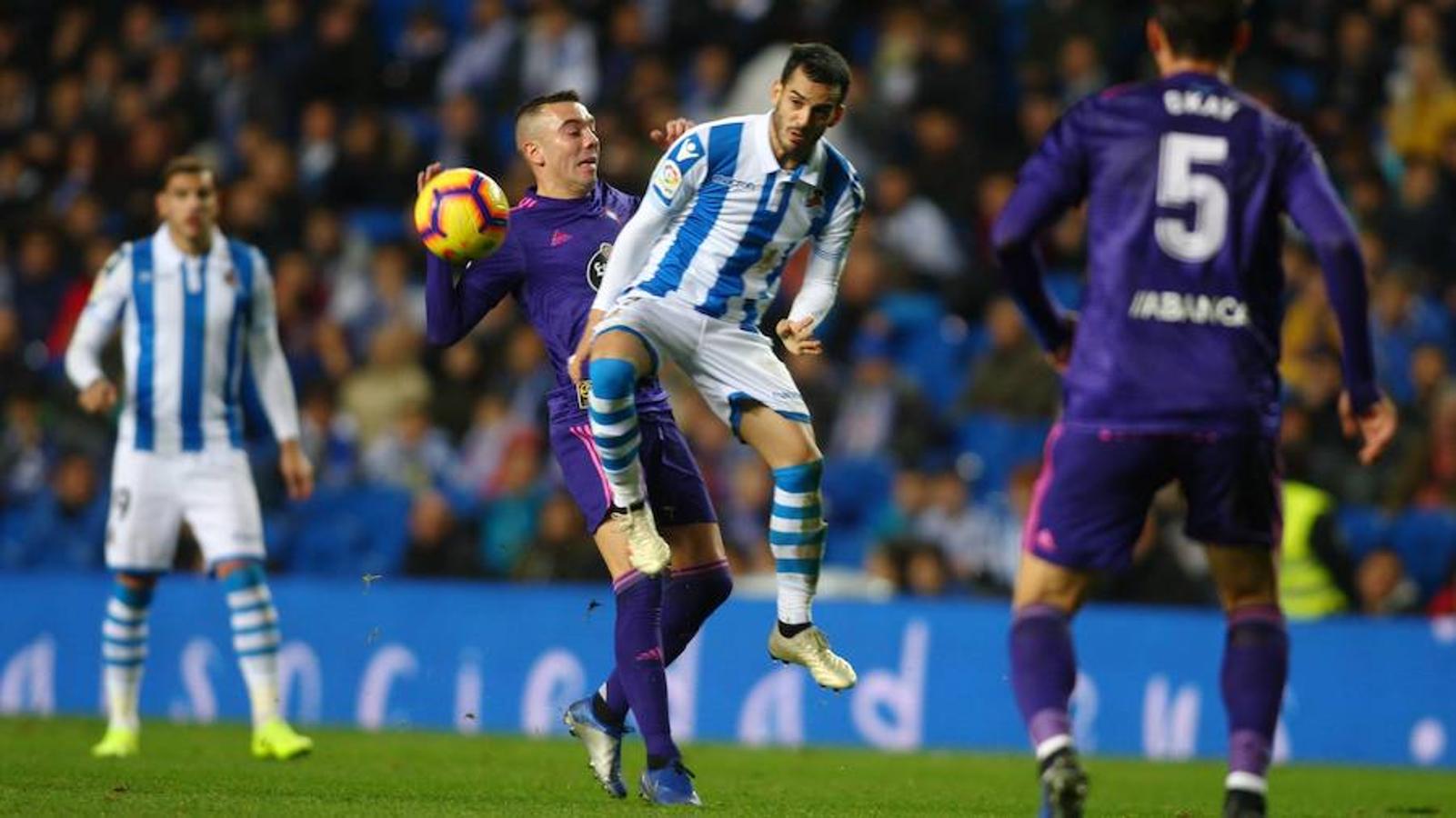 Anoeta ha sido el escenario donde se han enfrentado el conjunto txuri-urdin y el gallego