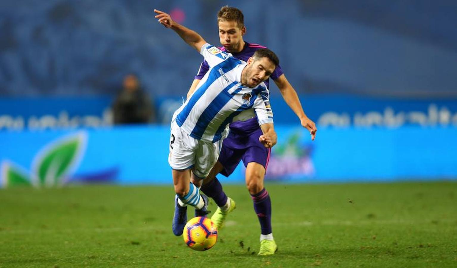 Anoeta ha sido el escenario donde se han enfrentado el conjunto txuri-urdin y el gallego