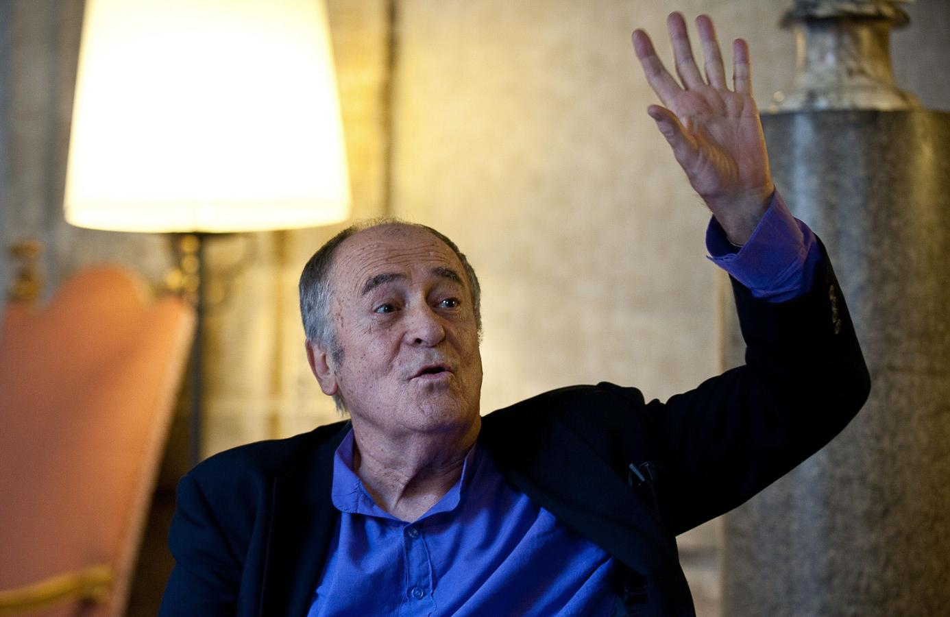 El director italiano Bernardo Bertolucci durante la presentación de su libro 'Mi magnífica obsesión'.