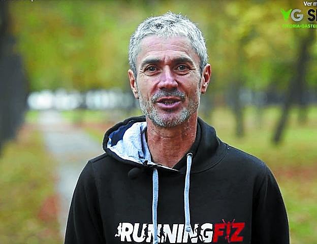 Martín Fiz es uno de los deportistas que participa en el vídeo.