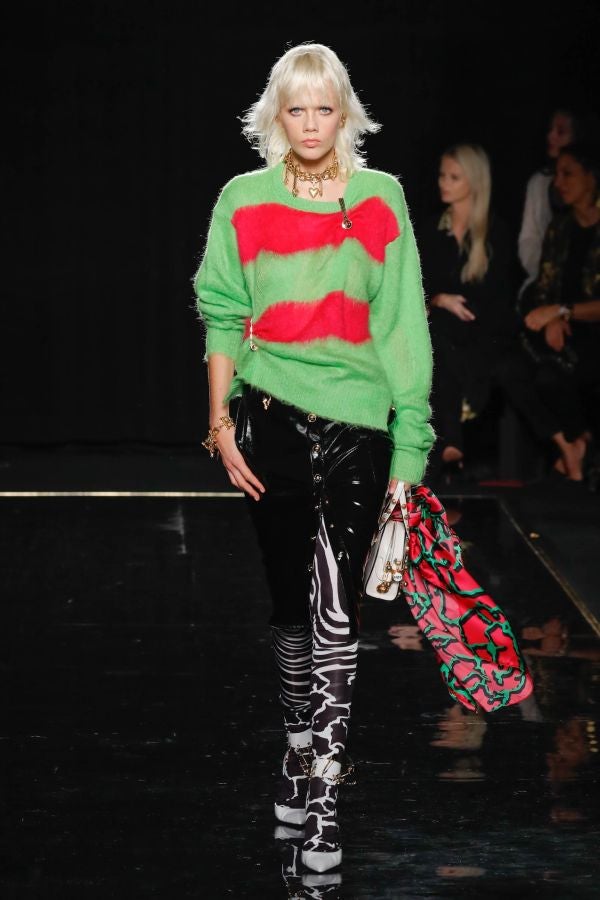 Muchas caras conocidas en el último desfile de Versace para la temporada de otoño de 2019