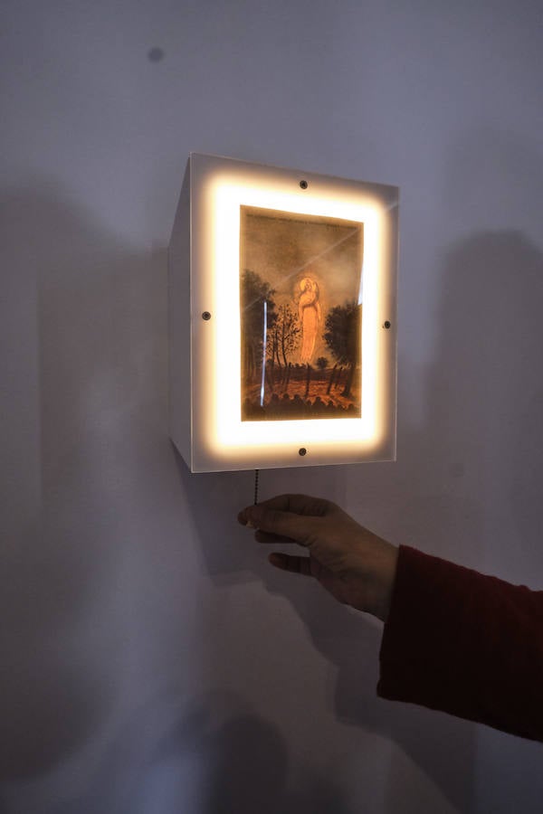 Fotos: Exposición sobre el Padre Laburu, en San Telmo