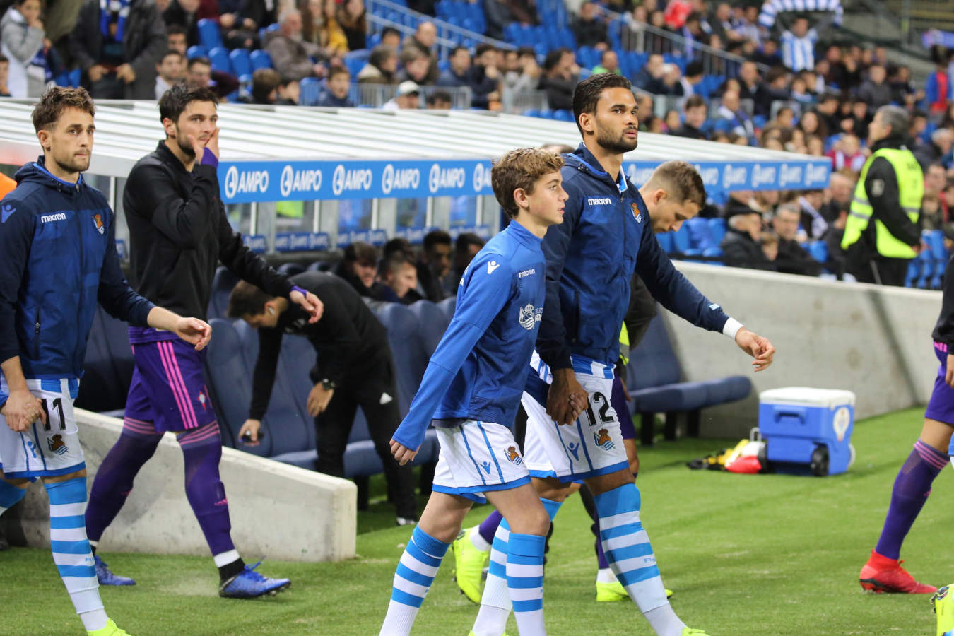 Repasa las mejores imágenes del partido entre la Real Sociedad y el Celta 