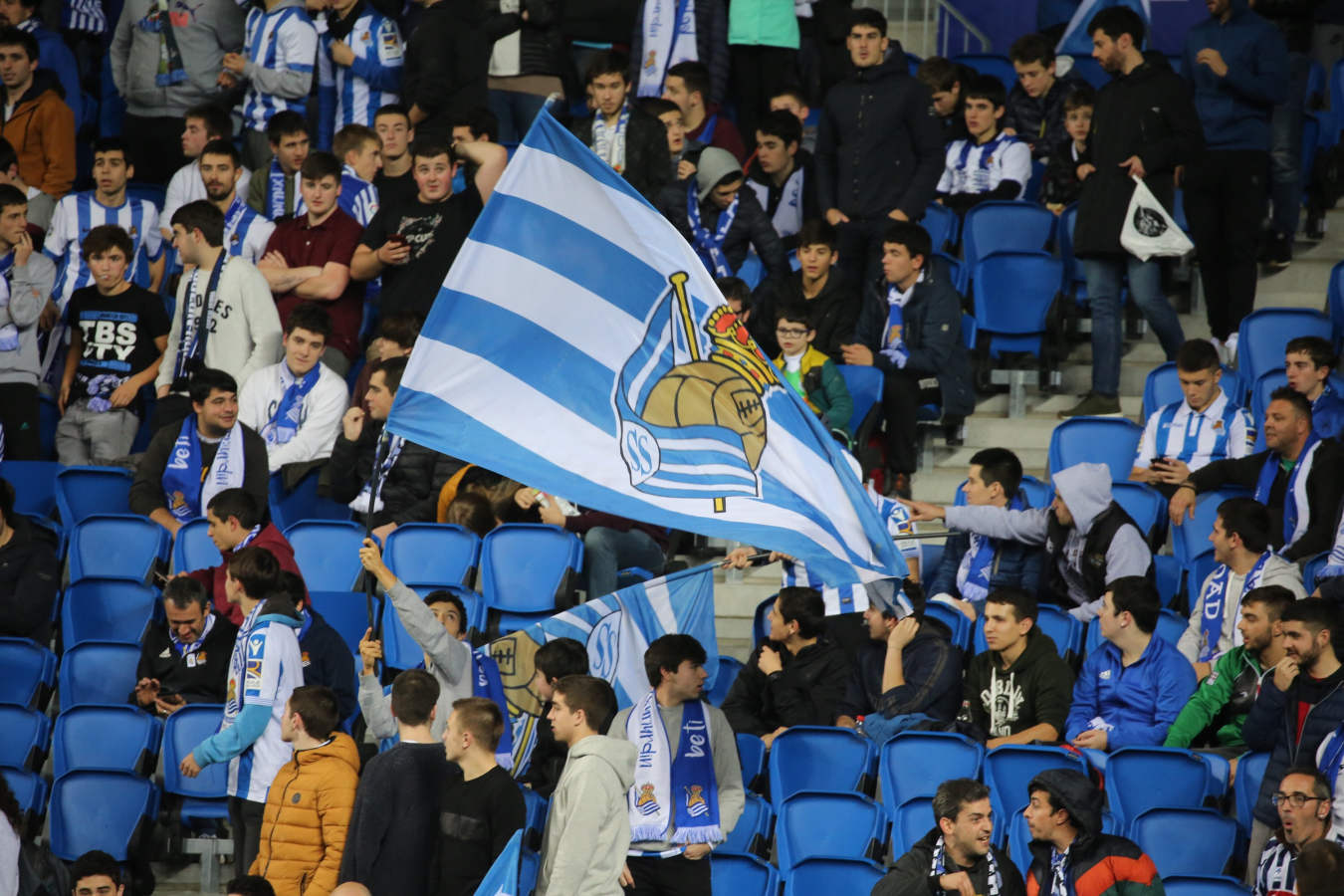 Repasa las mejores imágenes del partido entre la Real Sociedad y el Celta 