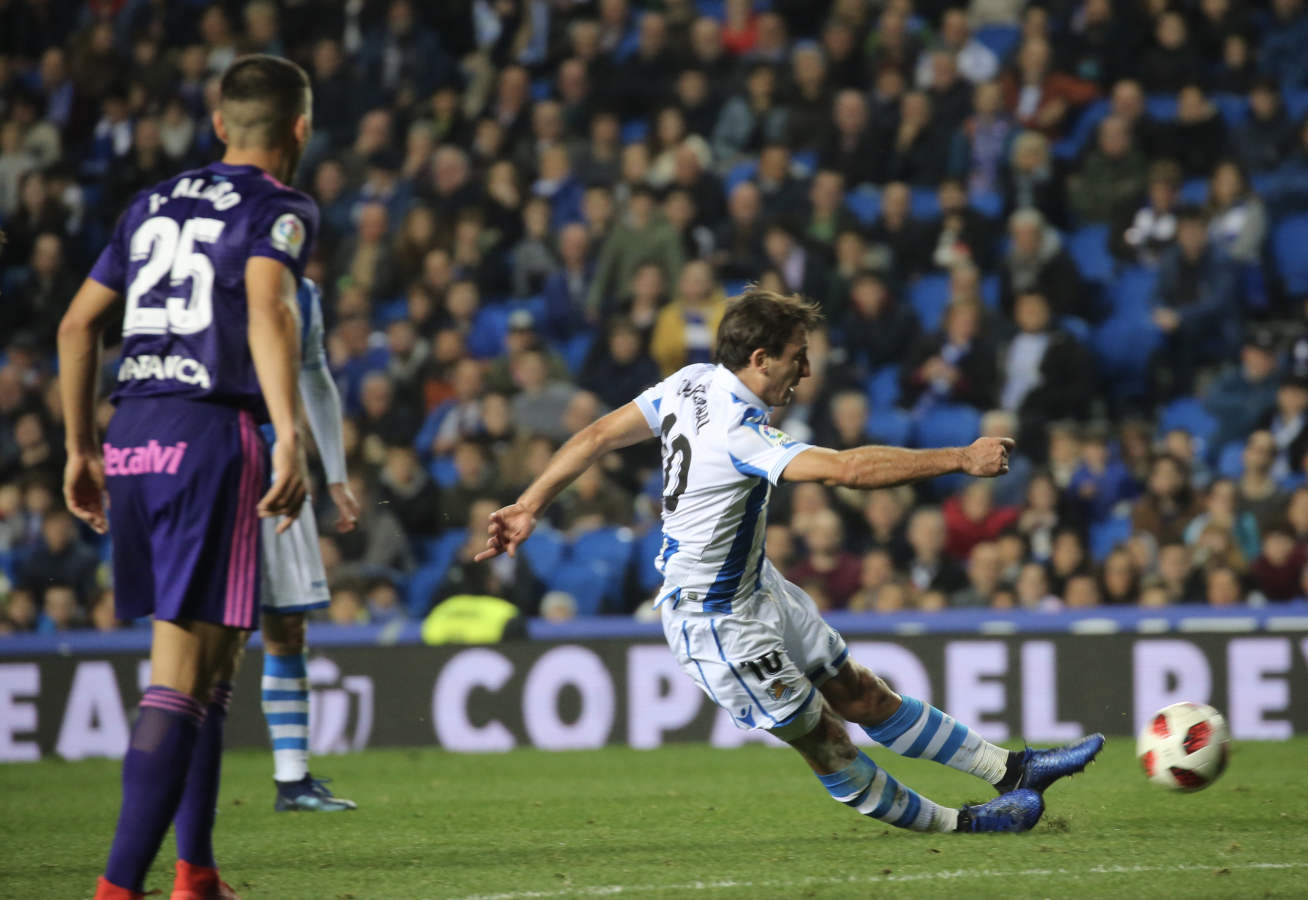 Repasa las mejores imágenes del partido entre la Real Sociedad y el Celta 