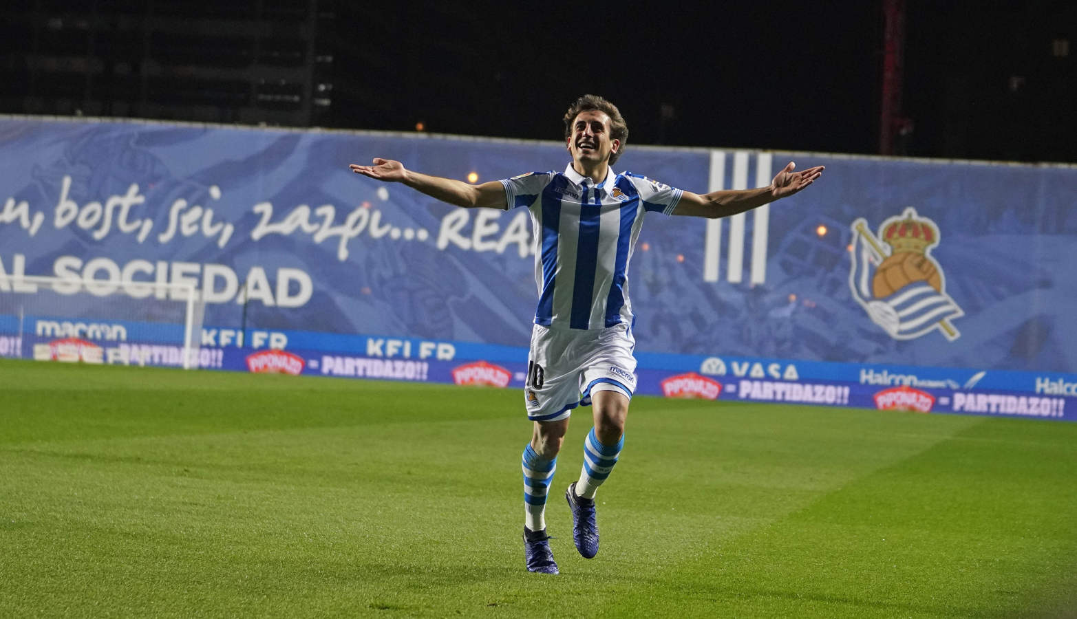 Repasa las mejores imágenes del partido entre la Real Sociedad y el Celta 