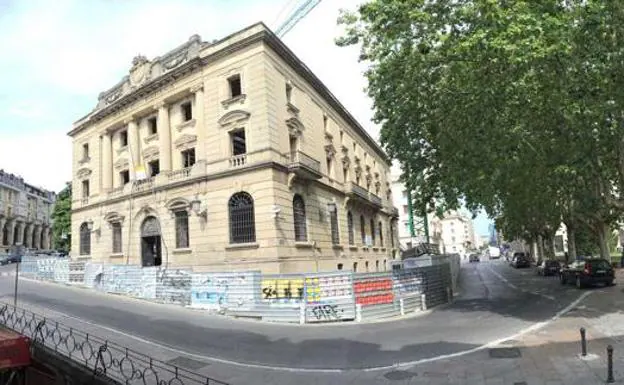 El antiguo edificio del Banco de España de Vitoria albergará el Centro por la Memoria de las Víctimas del Terrorismo.