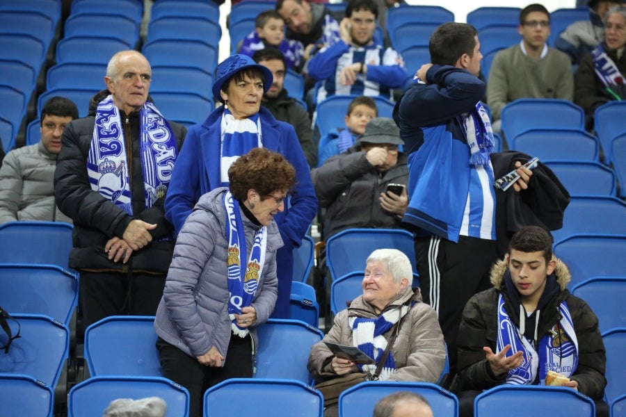 Los txuri-urdin se volcaron contra la portería rival sin ser capaces de materializar las numerosas ocasiones de gol (1-2). 