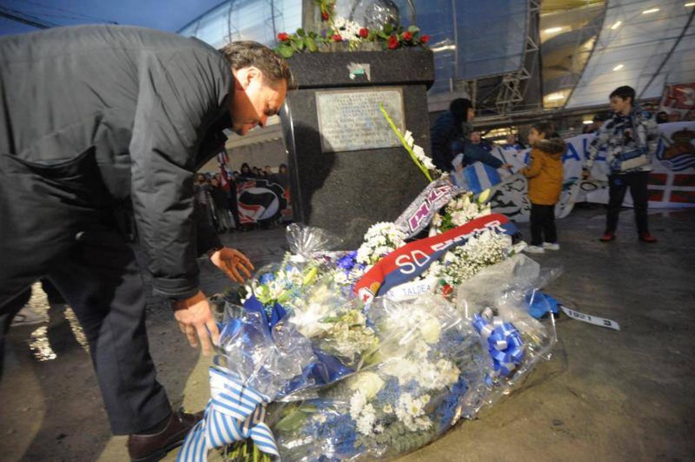 Seguidores realistas recuerdan a Aitor Zabaleta cuando se cumplen 20 años de su asesinato