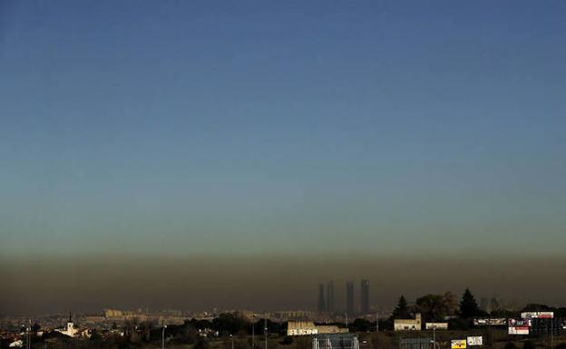 Contaminación en Madrid. 