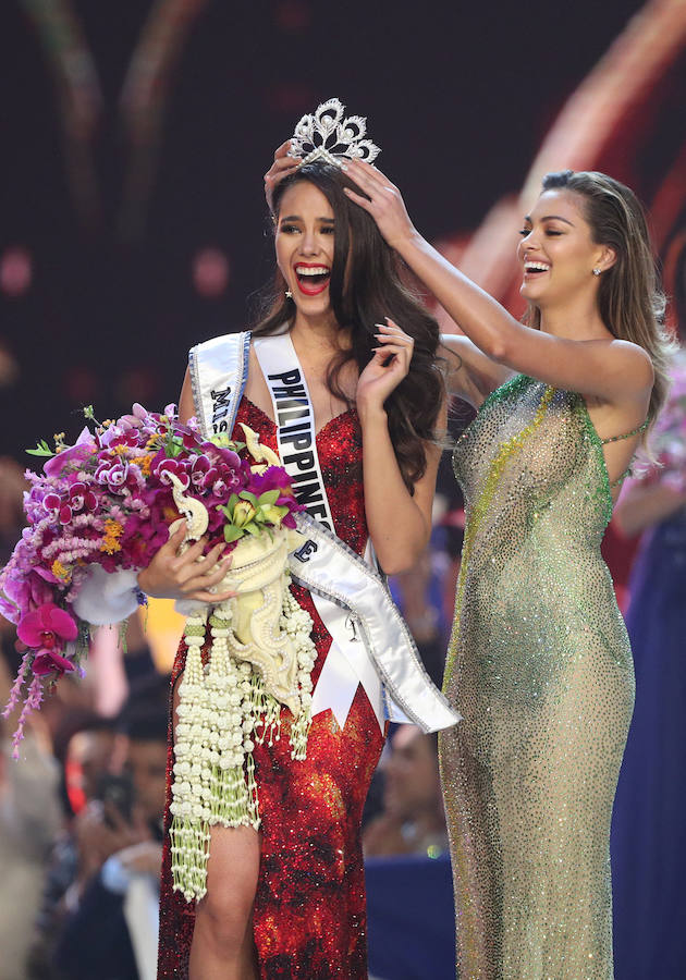 Mujeres representando a 94 naciones participarán en la 67ª Miss Universo 2018. Miss Venezuela Sthefany Gutierrez, Miss Sudáfrica Tamaryn Green y Miss Filipinas Catriona Gray fueron las tres finalistas del concurso de belleza en el que la filipina se impuso finalmente. 