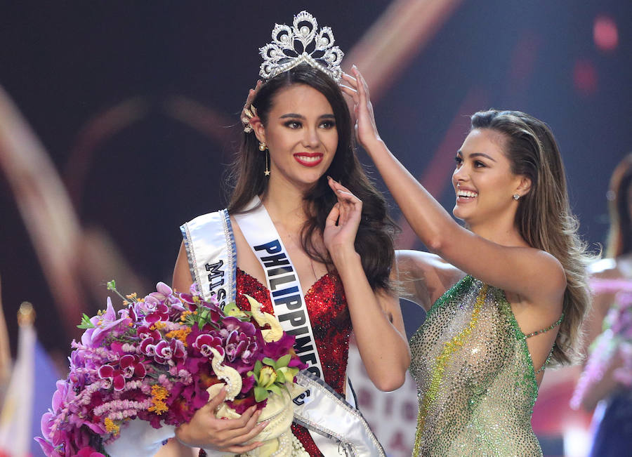 Mujeres representando a 94 naciones participarán en la 67ª Miss Universo 2018. Miss Venezuela Sthefany Gutierrez, Miss Sudáfrica Tamaryn Green y Miss Filipinas Catriona Gray fueron las tres finalistas del concurso de belleza en el que la filipina se impuso finalmente. 