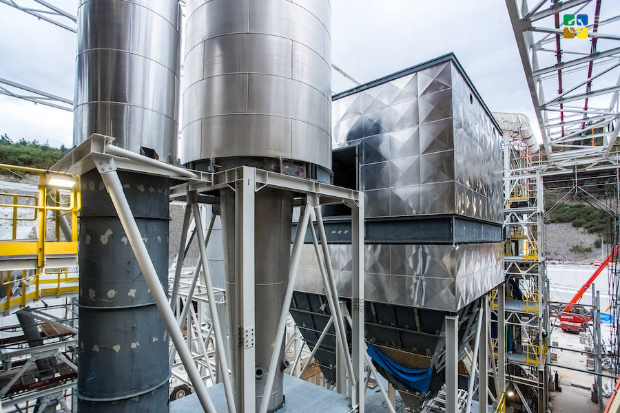 Avanzan las obras de la primera fase del Complejo Medio Ambiental de Gipuzkoa.