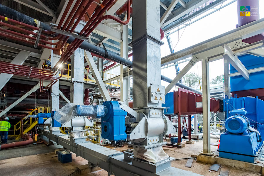 Avanzan las obras de la primera fase del Complejo Medio Ambiental de Gipuzkoa.