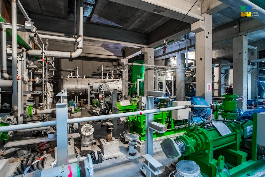 Avanzan las obras de la primera fase del Complejo Medio Ambiental de Gipuzkoa.