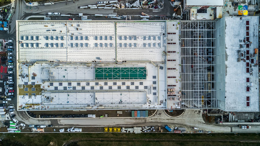Avanzan las obras de la primera fase del Complejo Medio Ambiental de Gipuzkoa.