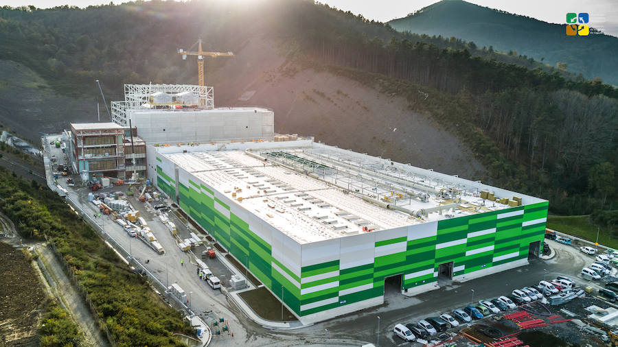 Avanzan las obras de la primera fase del Complejo Medio Ambiental de Gipuzkoa.