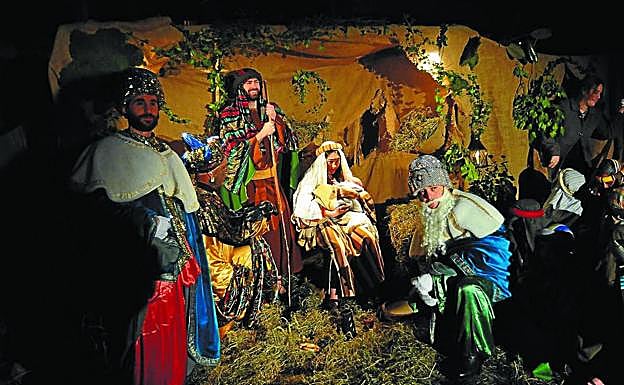 El Belén viviente de Mundo Nuevo volverá el sábado día 29 a la calle Amara. ::