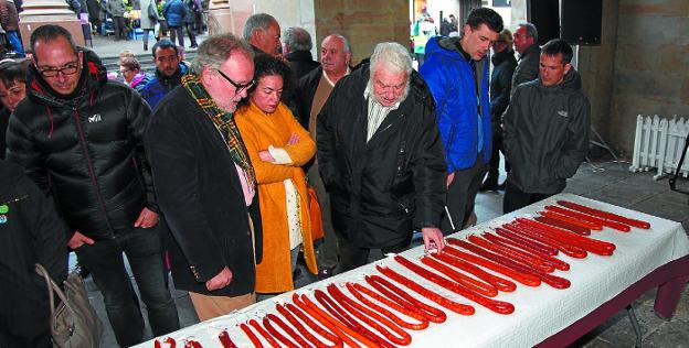 Los miembros del jurado, en una imagen de la anterior edición del concurso. 