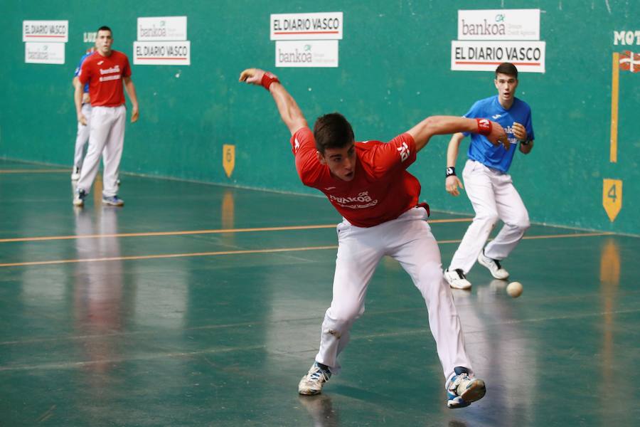 Triunfo de Murua y Elizegi en promesas (22-11) y de Miren Larrarte (22-20) en el femenino
