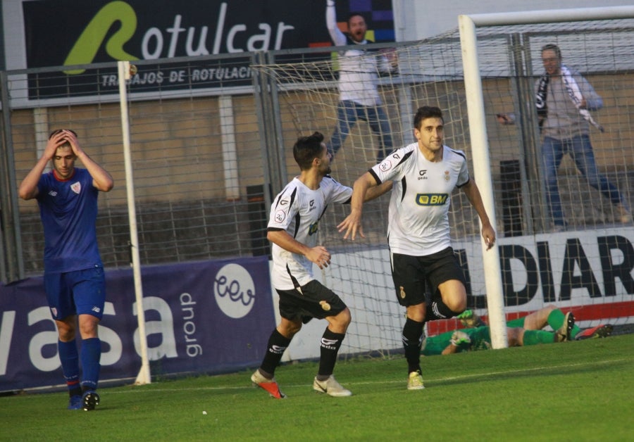 Un gol de Orbegozo ha sido suficiente para que el Real Unión se lleve la  victoria por 1-0 contra el Bilbao Athletic  en el Stadium Gal. 