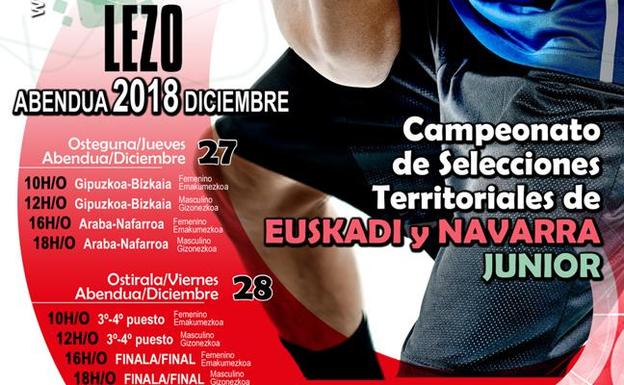 Campeonato vasco hoy y mañana en Lezo