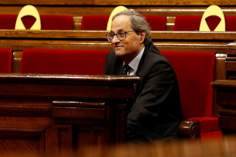 El presidente de la Generalitat, Quim Torra.