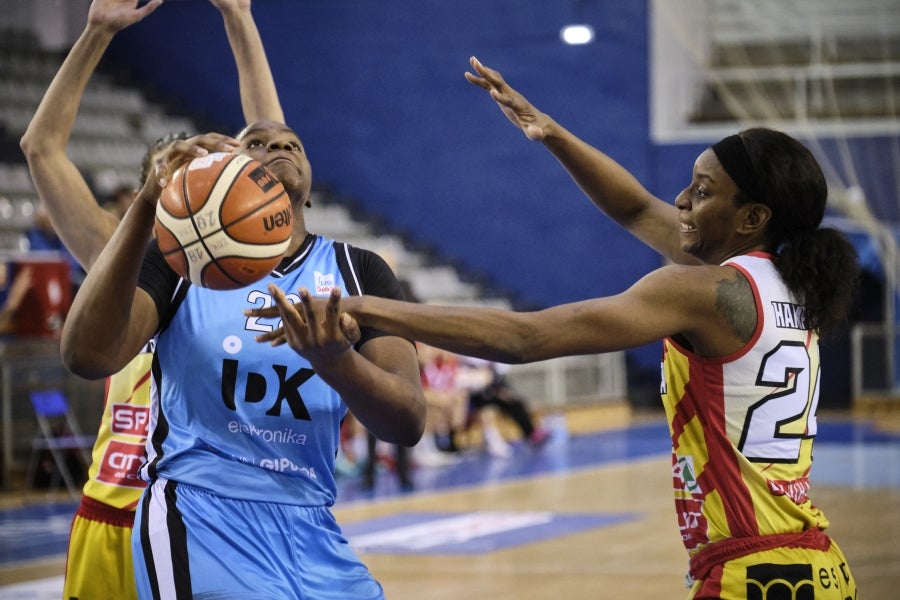 IDK Gipuzkoa ha perdido esta tarde en el Gasca 60-74 ante el líder de la Liga Día el Girona.