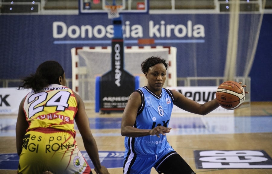 IDK Gipuzkoa ha perdido esta tarde en el Gasca 60-74 ante el líder de la Liga Día el Girona.