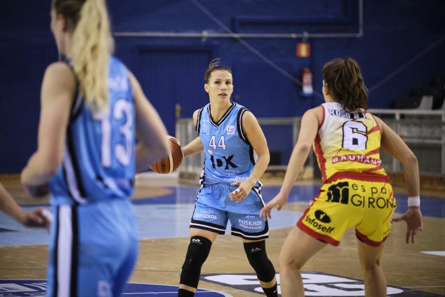 IDK Gipuzkoa ha perdido esta tarde en el Gasca 60-74 ante el líder de la Liga Día el Girona.