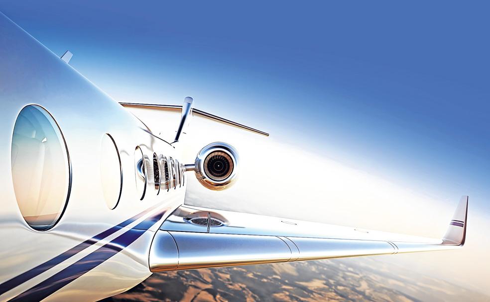 Exclusividad. Los jets privados suelen estar dotados con las mayores comodidades.