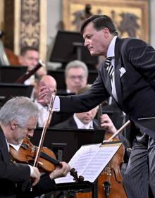 Imagen secundaria 2 - Trs momentos del concierto de la Filarmónica de Viena. 