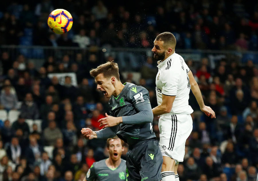Gran ambiente en el Santiago Bernabéu donde se enfrenta la Real Sociedad de Imanol Alguacil al Madrid de Solari.