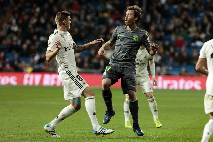 Gran ambiente en el Santiago Bernabéu donde se ha enfrentado la Real Sociedad de Imanol Alguacil al Madrid de Solari y ha vencido (0-2).