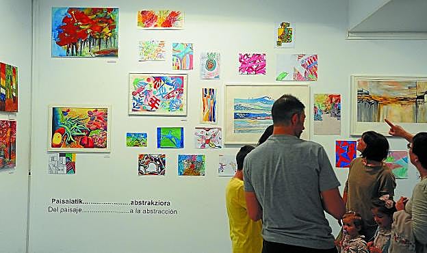 Portalea. La exposición de las escuelas municipales de Dibujo y Cerámica fue la más visitada en el año 2018. 