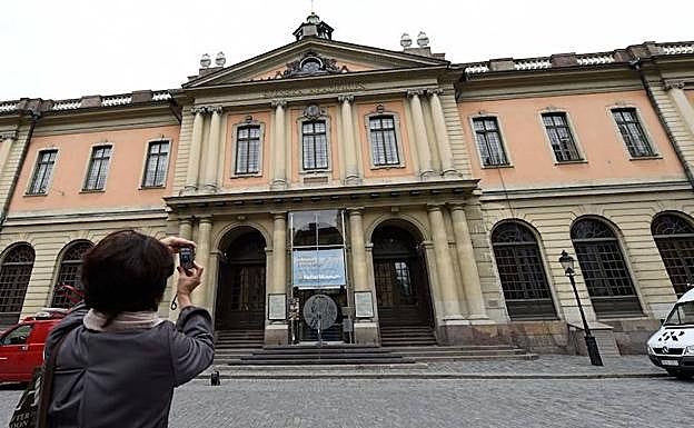 Sede de la Academia Sueca, en Estocolmo.