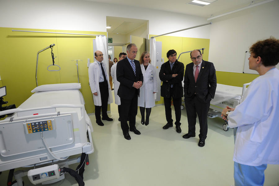 El Hospital de Eibar pondrá en marcha este miércoles una de sus nuevas unidades de hospitalización, que tiene capacidad para atender a unos 25 o 30 pacientes al mes. 