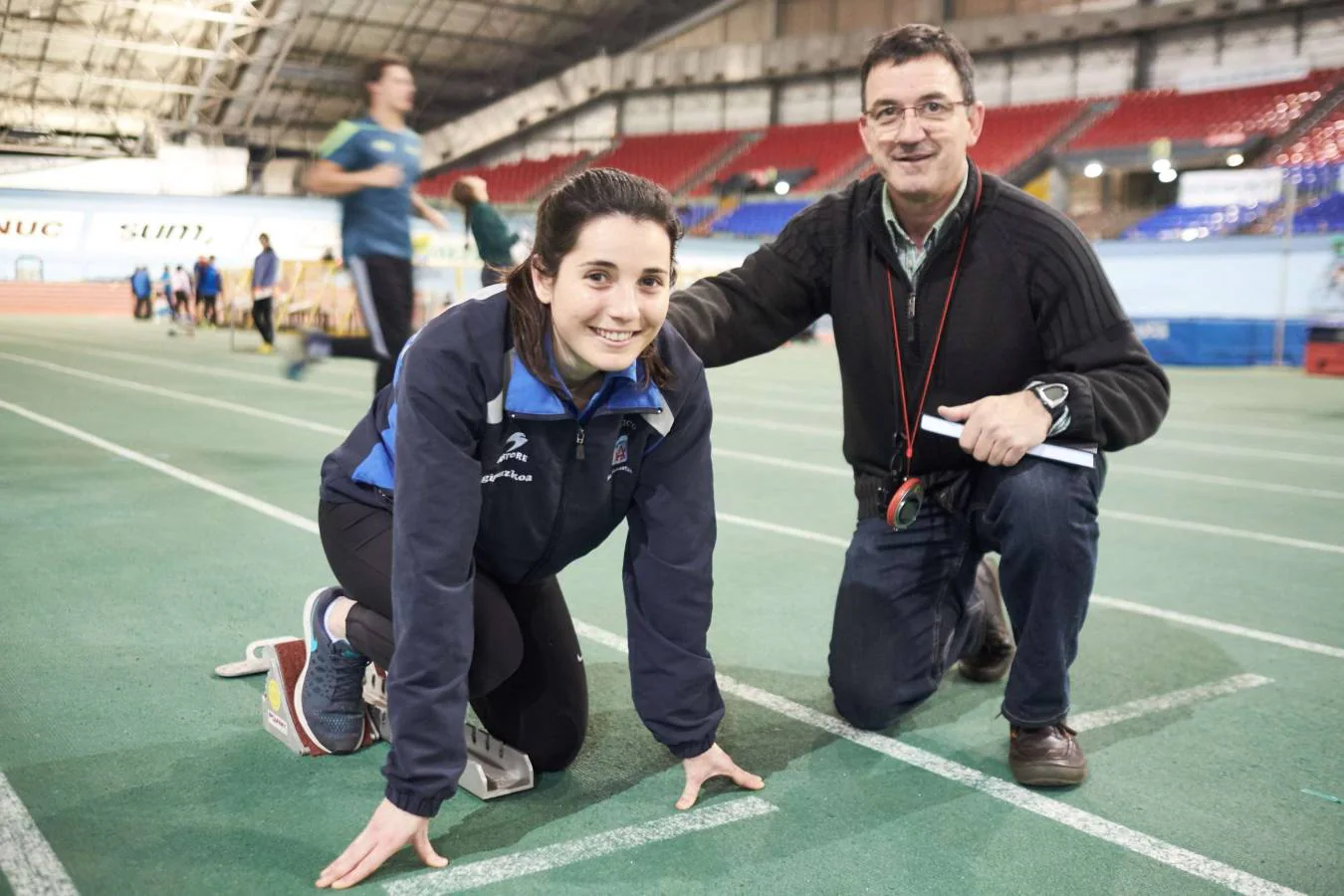 El atletismo guipuzcoano ha contado con velocistas de gran nivel. Los más veloces a la hora de completar los 100 metros lisos han sido Valentín Rocandio y Alazne Furundarena (aún en activo), pero han sido muchos los que han dejado huella. Aquí, alguno de ellos. 