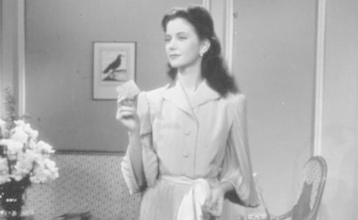 Conchita Montes en 'La vida en un hilo' (1945).