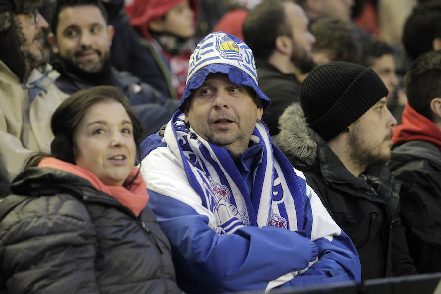 Partido muy disputado en Vallecas de la Real Sociedad